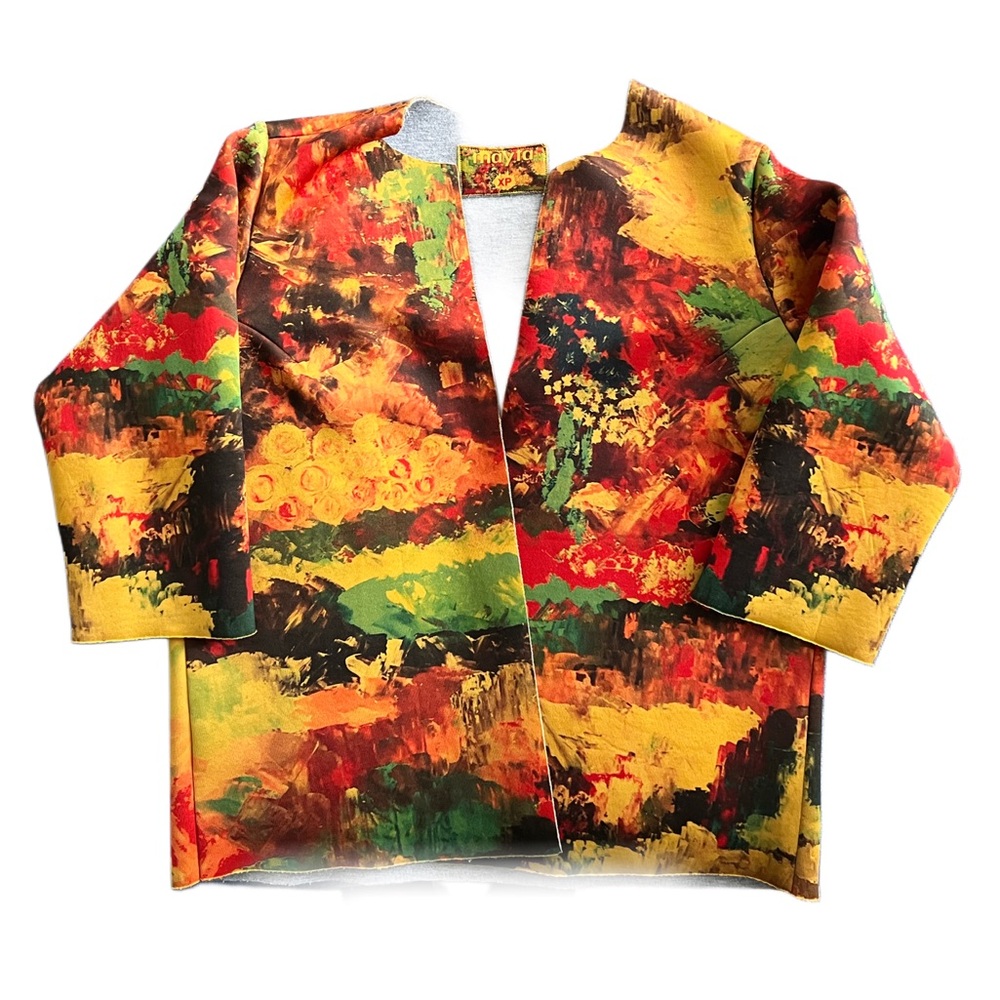 Mayta Art Couture 3/4 sleeves Jacket- Small